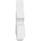 Ekena Millwork Redmond Architectural Grade PVC Gable Bracket, 60"W x 20"H x 4"D x 6"F, 8/12 Pitch GBP060X20X0406RED00 - alternate 3